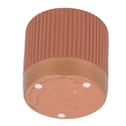 CACHEPOT EM CIMENTO 11,5x 12 x 12cm, TERRACOTA