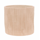 Cachepot em Cimento Luna 15,5x17,5 Laranja Mart