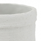 Cachepot em Cimento Araci 12,5x14 Branco Mart