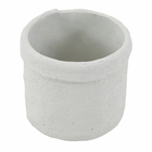 Cachepot em Cimento Araci 12,5x14 Branco Mart