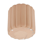 Cachepot em Cimento Tulipa 18x18 Terracota Mart