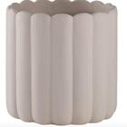 Cachepot Em Cimento Off White - Mart