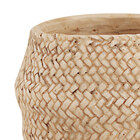 Cachepot Em Cimento Palha 10x14 Cm - D'rossi