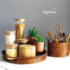 Cachepot Em Cimento Terracota Com Suporte P