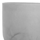 Cachepot Grande (de 31cm a 50,9cm) Plástico 47x44x3cm Tradicional  Cimento Queimado Japi