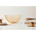 CACHEPOT HEXÁGONO COBRE EM CERÂMICA 6x 7 x 6,5cm, COBRE