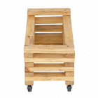 CACHEPOT JUMBO MEDIO COM RODIZIO 20 CM X 40 CM X 20 CM