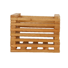 Cachepot Madeira Marrom Pequeno