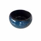 Cachepot Médio Cerâmica 11,3x24cm Azul Moderno Cerâmica Burguina