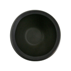 Cachepot Médio Cerâmica 13x17x17cm Preto Fosco Cresta Ts