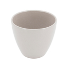 Cachepot Médio Cerâmica 15x16x16cm Branco Fosco Genoa Ts