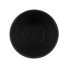 Cachepot Médio Cerâmica 15x16x16cm Preto Fosco Genoa Ts