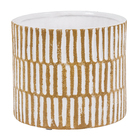 Cachepot Médio em Cerâmica 16x18,5cm Nude Moderno Burian by Cerâmica Burguina