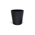 Cachepot Medio em Plastico 16x15cm Preto Evora Desli