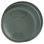 Cachepot Médio em Plástico 20cm Verde Florença West Garden