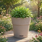 Cachepot Médio em Plástico 25cm Fendi Florença West Garden