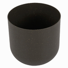 Cachepot Médio em Plástico 16x15cm Basalto Raiz