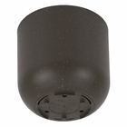 Cachepot Médio em Plástico 16x15cm Basalto Raiz