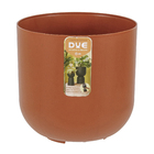 Cachepot Médio em Plástico 16x15cm Terracota Raiz