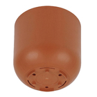 Cachepot Médio em Plástico 16x15cm Terracota Raiz