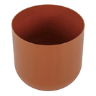 Cachepot Médio em Plástico 16x15cm Terracota Raiz
