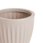 Cachepot Mdio Plstico 16x18cm Areia Geolia