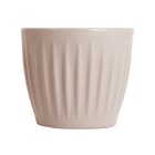 Cachepot Mdio Plstico 16x18cm Areia Geolia