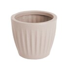 Cachepot Mdio Plstico 16x18cm Areia Geolia