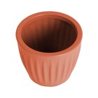 Cachepot Mdio Plstico 16x18cm Terracota Geolia