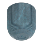 Cachepot Médio em Plástico 29x29cm com Prato Azul SP27 Vasart