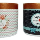 Cachepot Para Flores Dia Das Mães Com Frase Para Mãe Pequeno