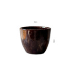 Cachepot Pequeno Cerâmica Moderno 10x15 Pérola
