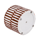 Cachepot Pequeno em Cerâmica 11x13,5cm Terracota Moderno Burian by Cerâmica Burguina