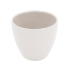 Cachepot Pequeno Cerâmica 13x14x14cm Branco Fosco Genoa Ts