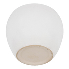 Cachepot Pequeno em Cerâmica 15x19cm Branco Lorance Ts Brasil