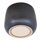 Cachepot Pequeno em Cerâmica 15x19cm Chumbo Points Ts Brasil