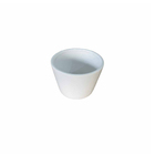 Cachepot Pequeno Cerâmica 8,5x10,4cm Branco Moderno Cerâmica Burguina