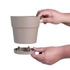 Cachepot Pequeno em Plástico 15cm Fendi Florença West Garden