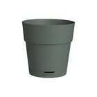 Cachepot Pequeno em Plástico 15cm Verde Florença West Garden
