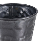 Cachepot Pequeno em Metal 6x7cm Chumbo Dustin Ts Brasil