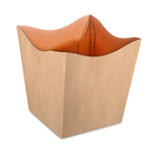 Cachepot Pequeno Papel 15x10cm Bege Floral Atlanta