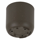 Cachepot Pequeno em Plástico 12,5x11,5cm Basalto Raiz