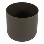 Cachepot Pequeno em Plástico 12,5x11,5cm Basalto Raiz