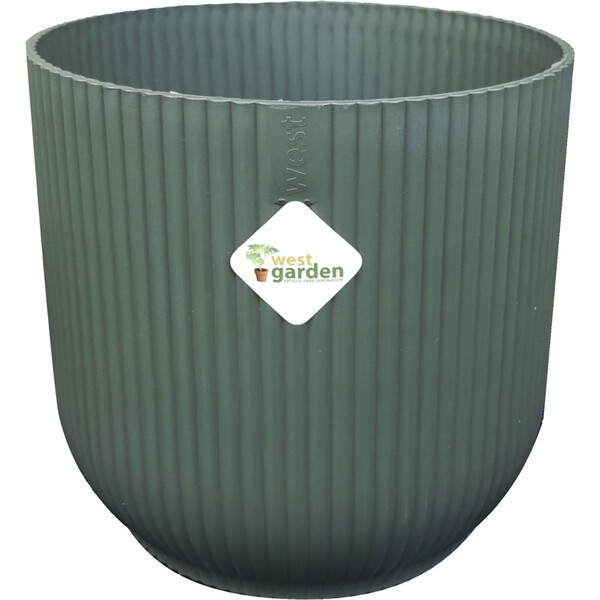 Cachepot Pequeno Plástico 12,7x13,1 Pote 15 Siena West Garden