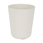 Cachepot Pequeno em Plástico 15x13cm Calcário Raiz