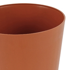 Cachepot Pequeno em Plástico 15x13cm Terracota Raiz