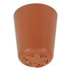 Cachepot Pequeno em Plástico 15x13cm Terracota Raiz