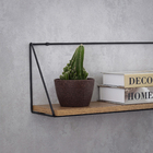 Cachepot Pequeno em Plástico 7,6x11cm Imbuia Evo Design