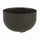 Cachepot Pequeno em Plástico 8x14cm Basalto Raiz