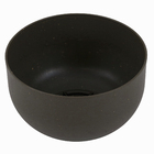 Cachepot Pequeno em Plástico 8x14cm Basalto Raiz